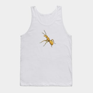 Yellow Crazy Ant Tank Top